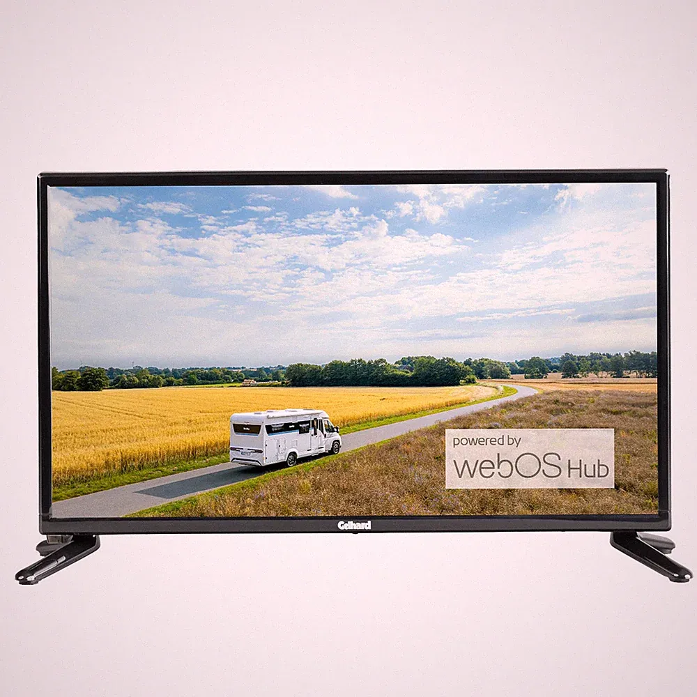 Gelhard GTV2210 LED Smart TV WebOS und Bluetooth DVB-S2/C/T2 für 12V u. 230Volt