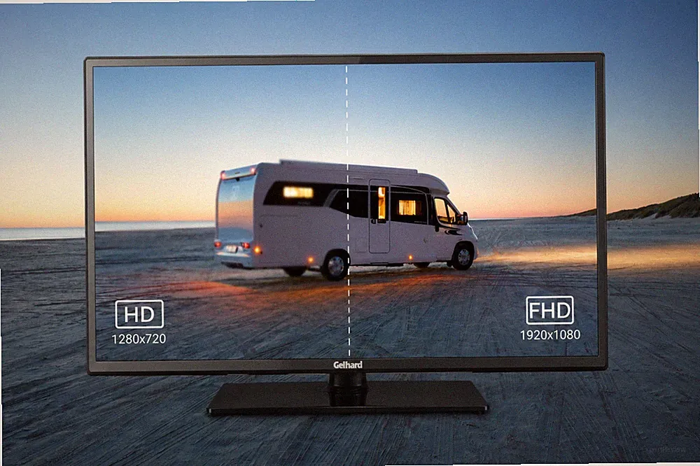 Gelhard GTV2256 LED Smart TV WebOS mit DVD und Bluetooth DVB-S2/C/T2 für 12V u.