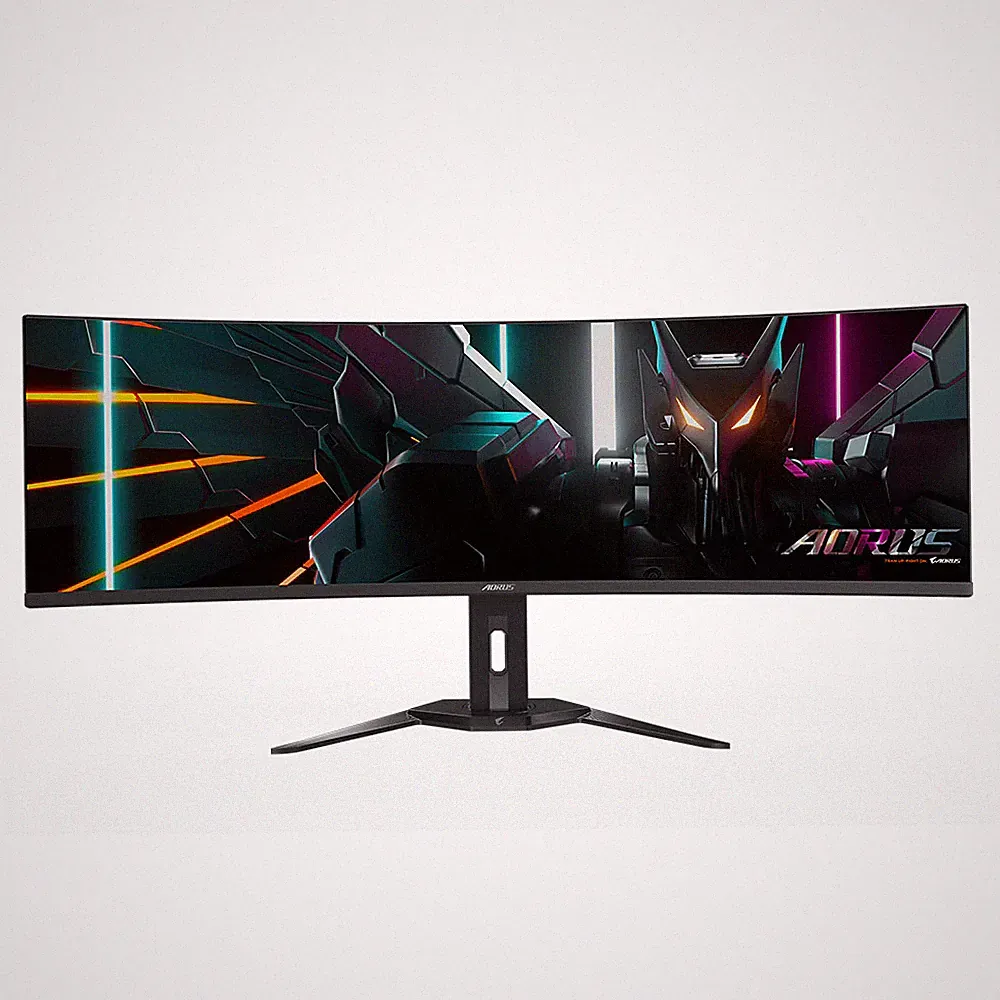 GIGABYTE AORUS CO49DQ 49 Zoll DQHD QD-OLED Panel 32:9 144 Hz Curved Gaming Mo...