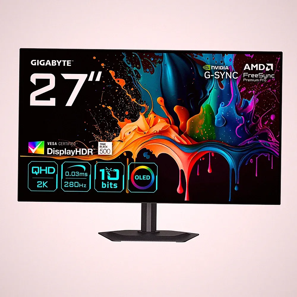 GIGABYTE MO27Q28G 27 Zoll WQHD wOLED 16:9 240 Hz Gaming Monitor GWN3-691