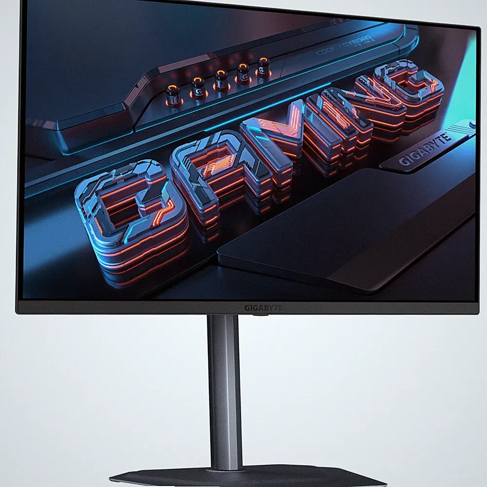 GIGABYTE MO27U2 QD-OLED, Gaming-Monitor, 68,6 cm (27 Zoll), UHD, schwarz