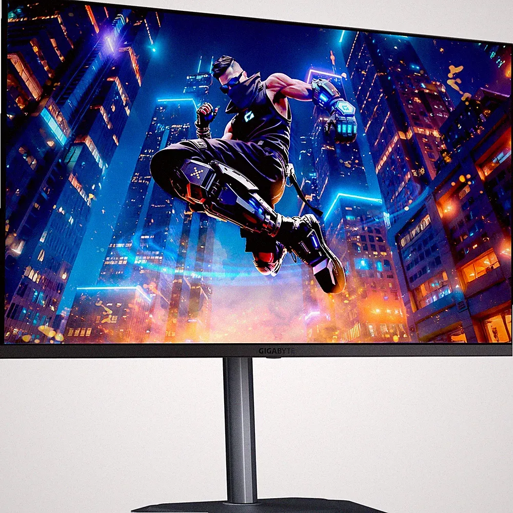 GIGABYTE MO32U2 QD-OLED, Gaming-Monitor, 80 cm (31,5 Zoll), UHD, schwarz