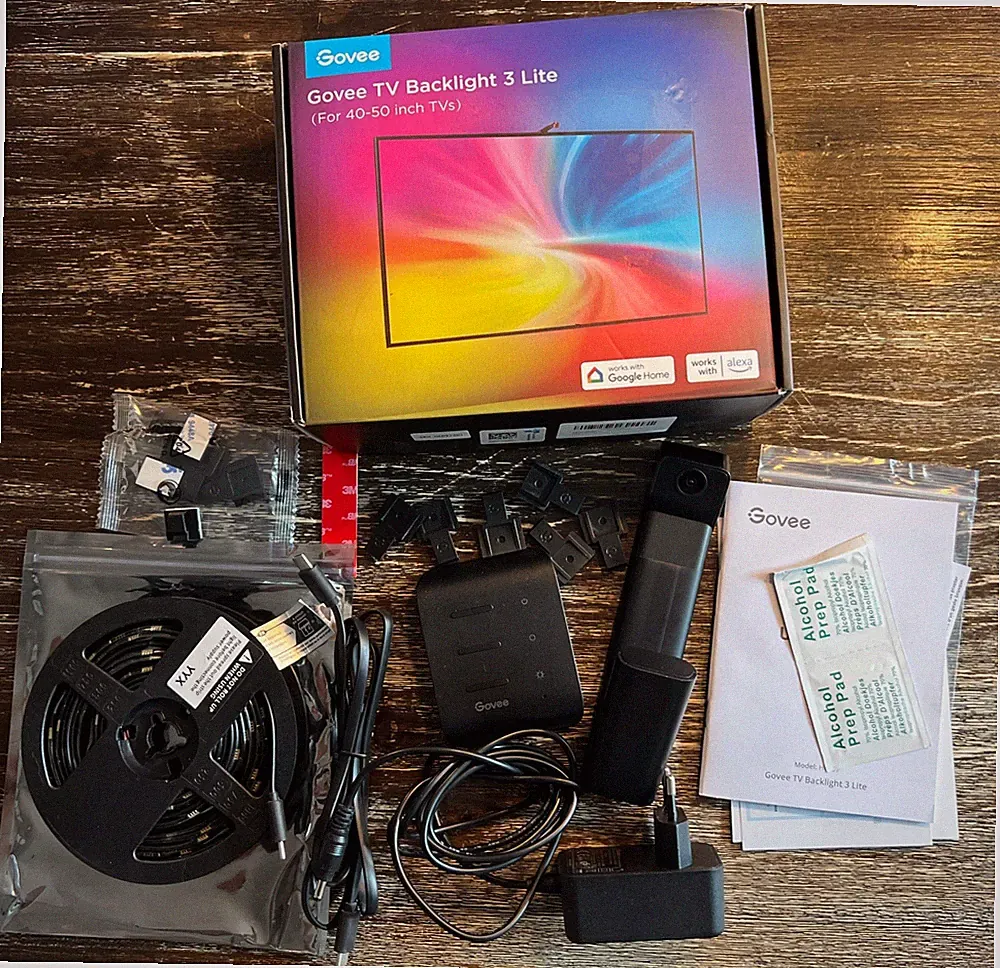 Govee TV Backlight 3 Lite, 40-50 Zoll, LED, Ambilight, Alles dabei Inkl. OVP