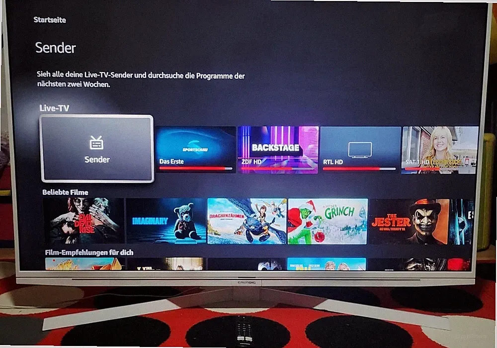 Grundig Fernseher weiß Fire Tv edition