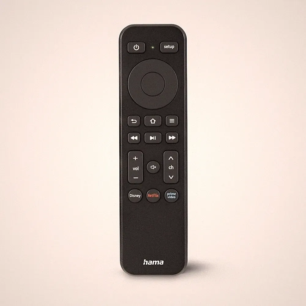 HAMA Fernbedienung, f. TV + Button Netflix, Prime Video, Disney+, #1906858