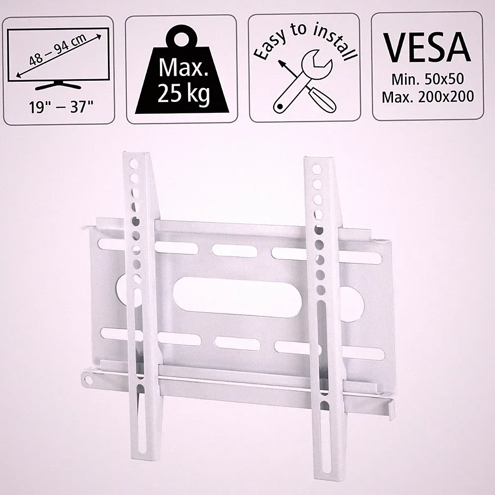 Hama TV Wandhalterung FIX 22" 24" 27" 31" 32" 34" 37" Zoll Wand-Halter Halterung