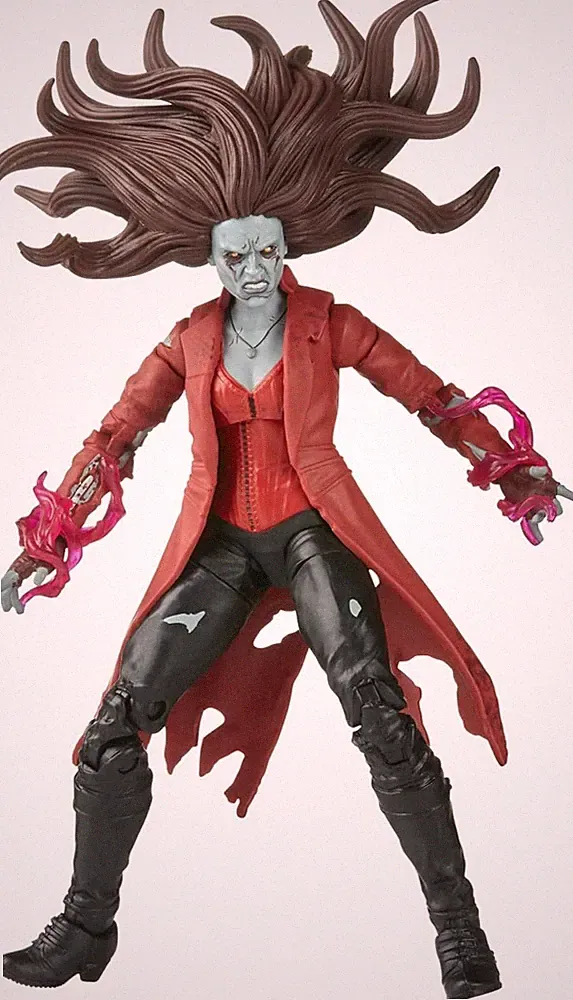 Hasbro Marvel Legends Series MCU Disney Plus Zombie Scarlet Witch Marvel Action