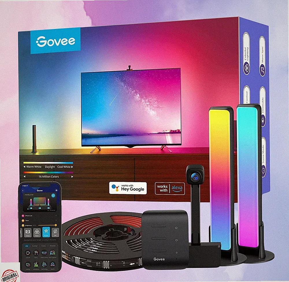 Hintergrundbeleuchtung Mit Kamera Und Smart LED Lightbar Ambilight TV Nachrüsten