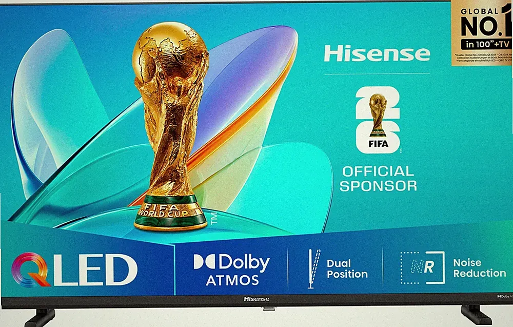 Hisense 32A5Q QLED-Fernseher FullHD, Tripple Tuner, Smart TV schwarz