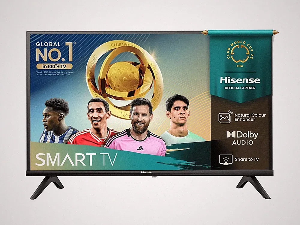 Hisense 40A4Q, 101,6 cm (40 Zoll), 1366 x 768 Pixel, DLED, Smart-TV, WLAN, Schwa