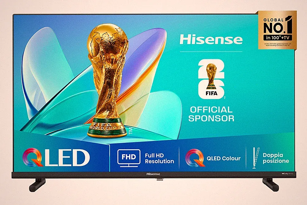 Hisense 40A5Q QLED 101,6 cm (40 Zoll) Fernseher Full HD VESA 200 x 200 mm