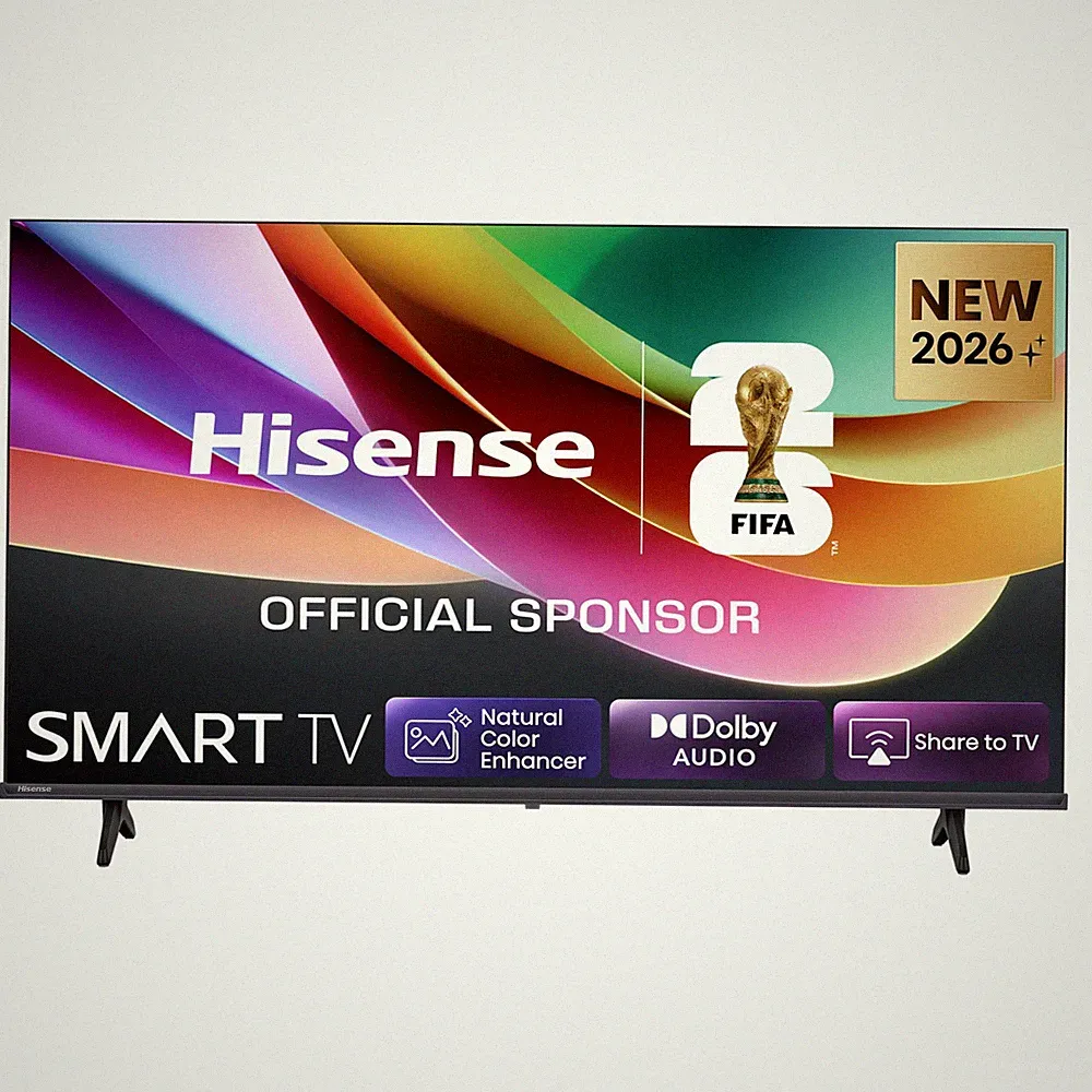 Hisense 40E4DS Fernseher 40 Zoll, 4K FHD Smart TV, Hi-View 40 Schwarz
