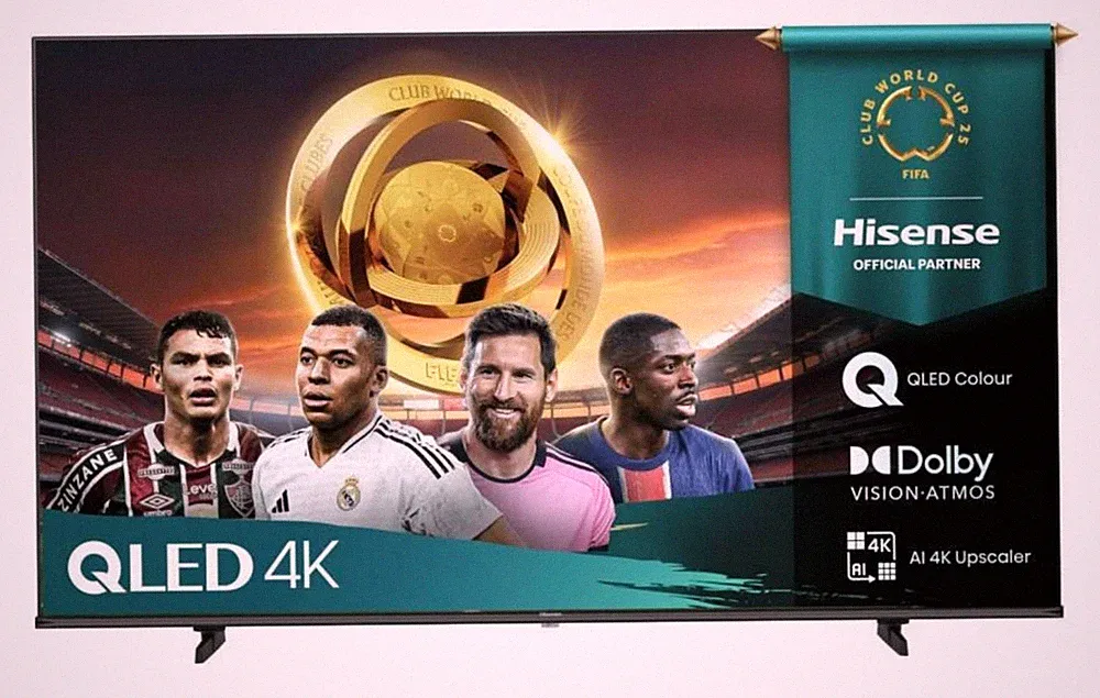Hisense 50E77Q QLED Fernseher 50 Zoll 126 cm, UHD 4K, SMART TV