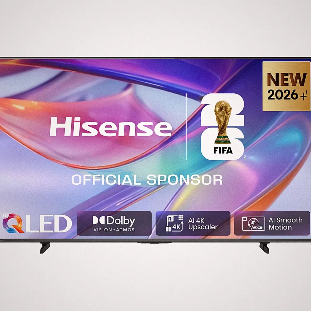 Hisense 55E7S Hi-QLED-Fernseher, 139 cm (55 Zoll), UHD, schwarz