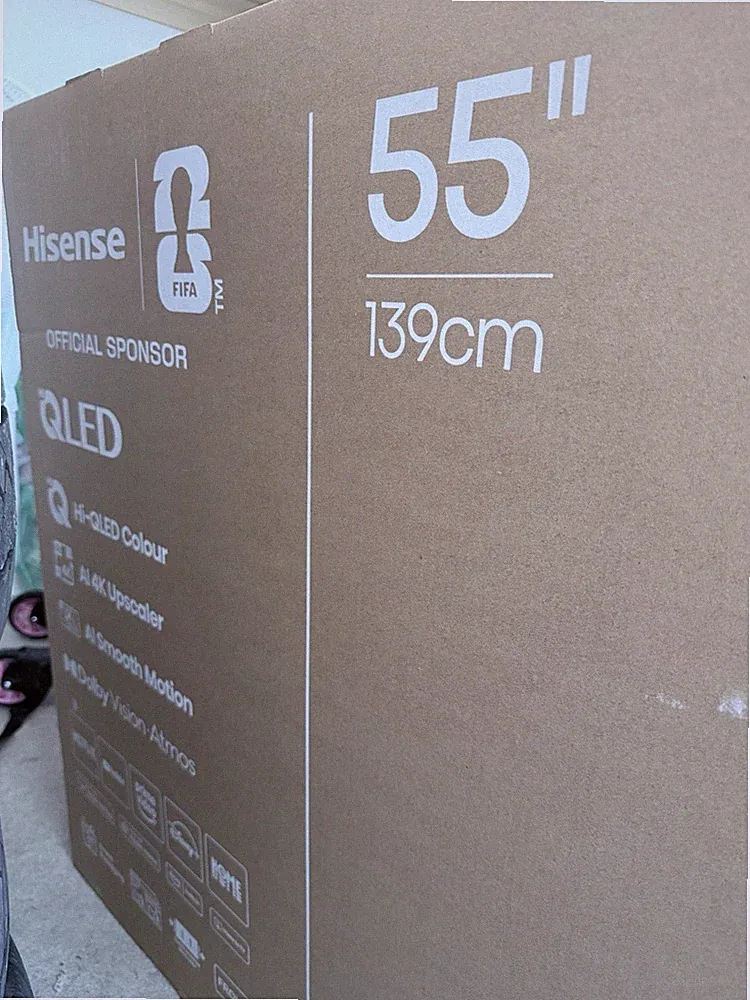 Hisense 55Q7S 55 Zoll QLED 4K (2160p) Smart TV Dolby Vision/Atmos
