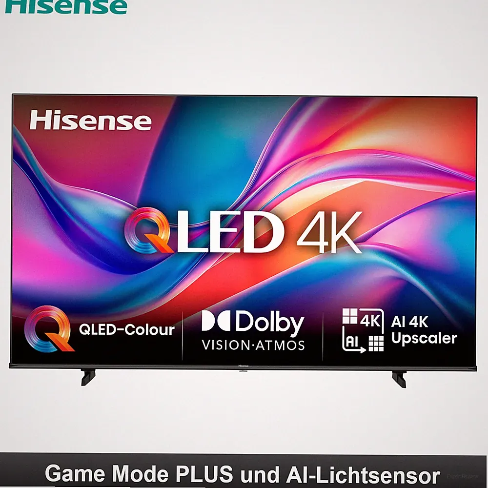 Hisense 58 Zoll Smart TV 4K Ultra HD QLED Fernseher WLAN HDR 60Hz Triple Tuner