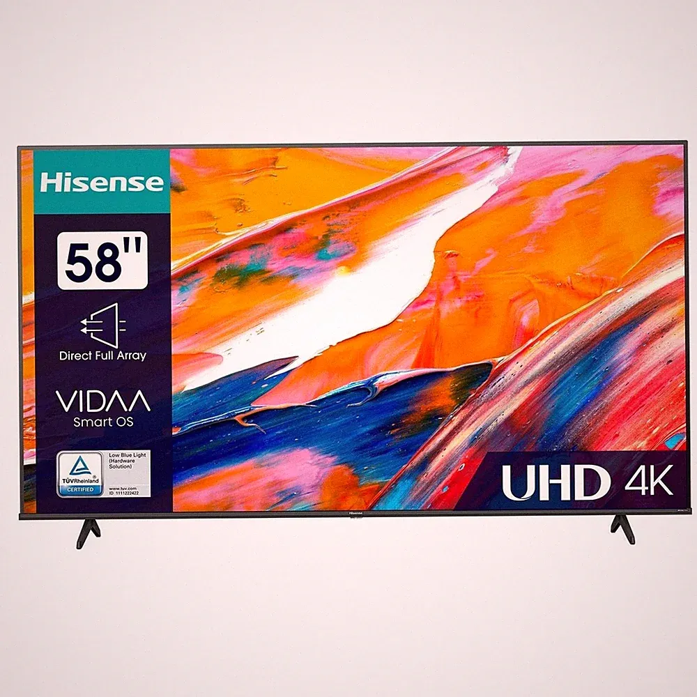 Hisense 58E61KT LED-Fernseher 146 cm/58 Zoll, 4K Ultra HD, Smart-TV, Alexa