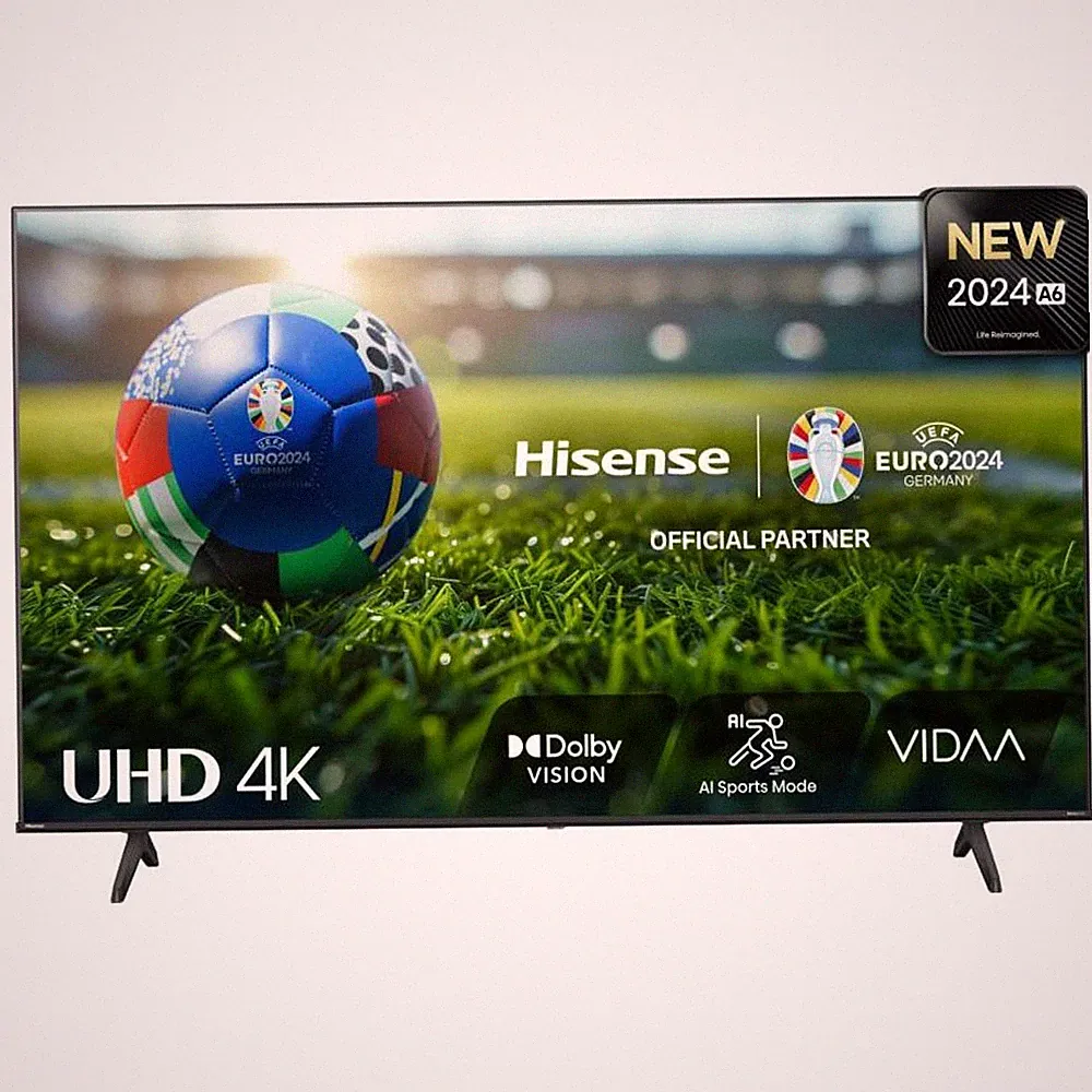 Hisense 58E6NT 146cm (58 Zoll) 4K-LED-TV schwarz UltraHD/4K, HDR, Triple Tuner