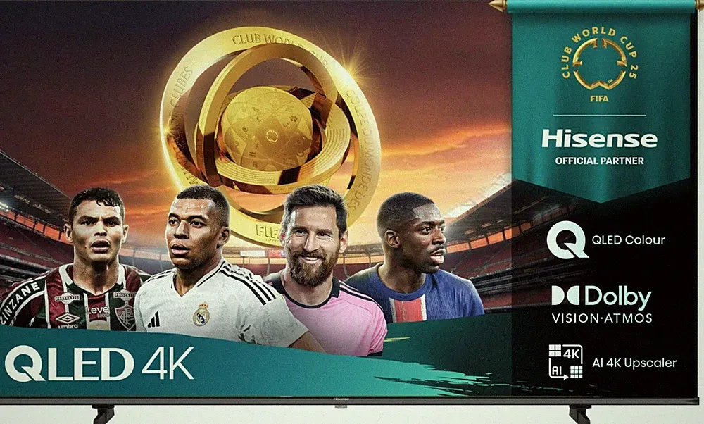 Hisense 58E77Q 58" 4K QLED Smart TV Fernseher - LCD-TV - 146 cm