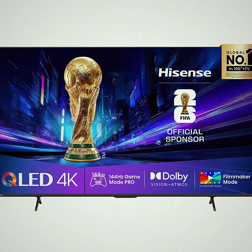 Hisense 65 Zoll QLED-Fernseher, 65E77Q PRO, 164 cm, 144Hz UHD TV, Youtube, VIDAA