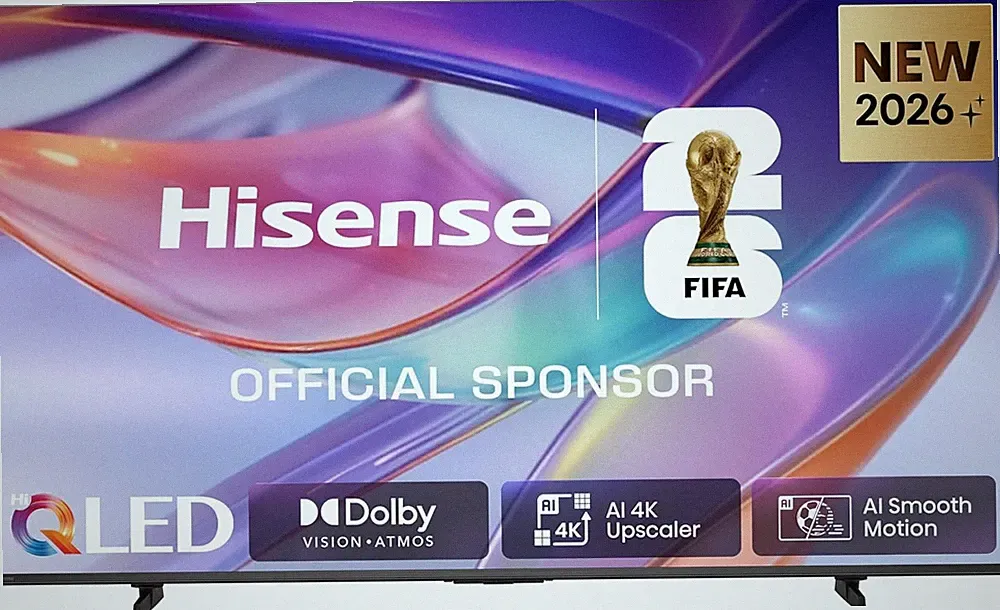 Hisense 65E7DS Fernseher 65 Zoll, 4K UHD QLED, Smart TV, Hi-View AI Engine, 60Hz