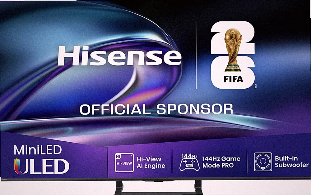 HISENSE 65E89Q QLED Mini-LED Fernseher 65 Zoll 4K Smart TV 144Hz HDR B-WARE