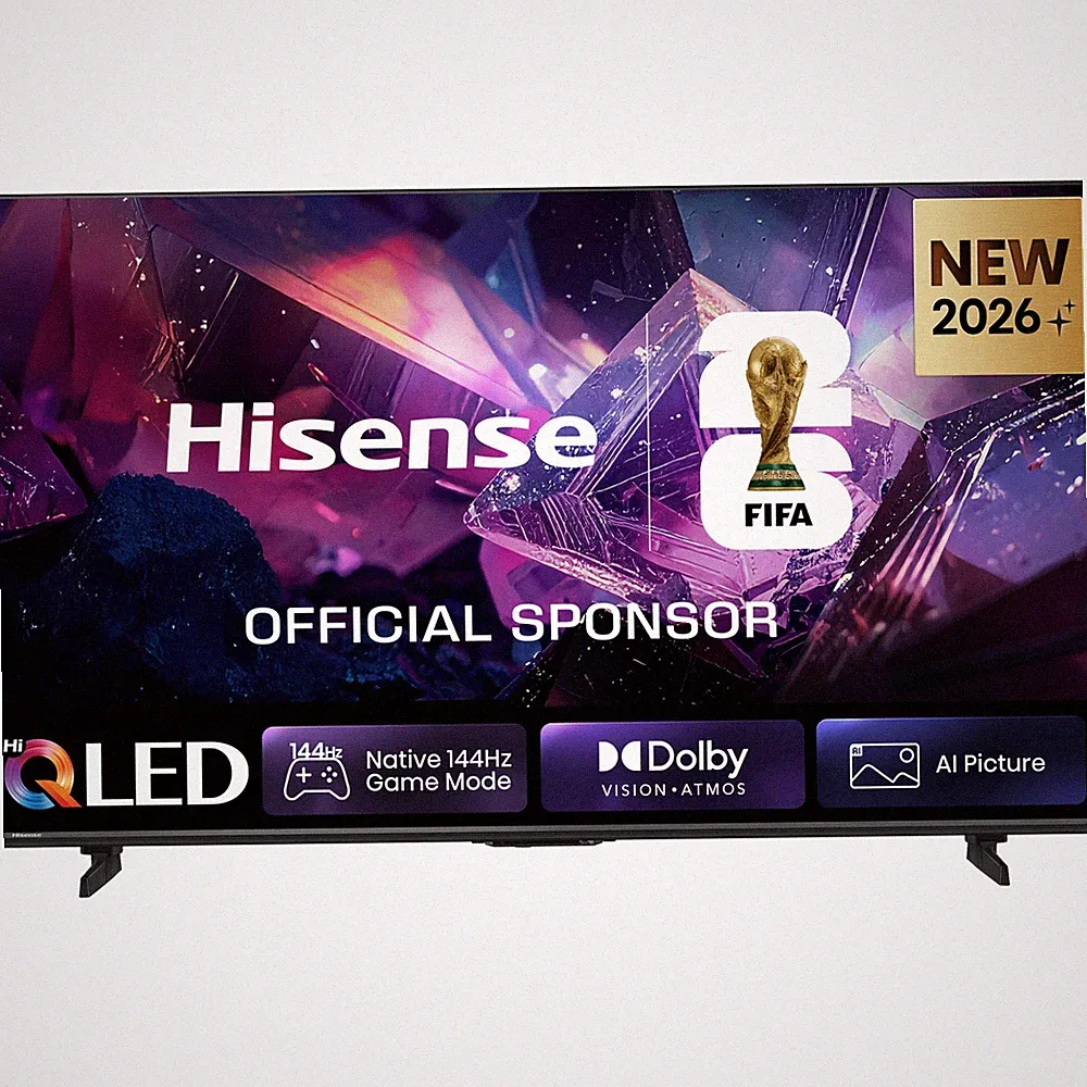 Hisense 75E7S PRO Hi-QLED-Fernseher, 189 cm (75 Zoll), UHD, schwarz