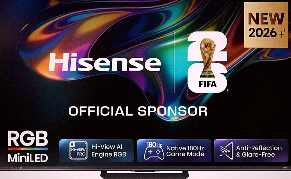 Hisense 85UR8S 85 Zoll RGB MiniLED 4K Smart TV – 180 Hz, Dolby Vision 2, Dolby A