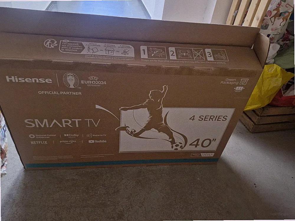 Hisense A4 Smart TV 40 Zoll LED FHD 1080p Netflix/YouTube/Prime inkl FB