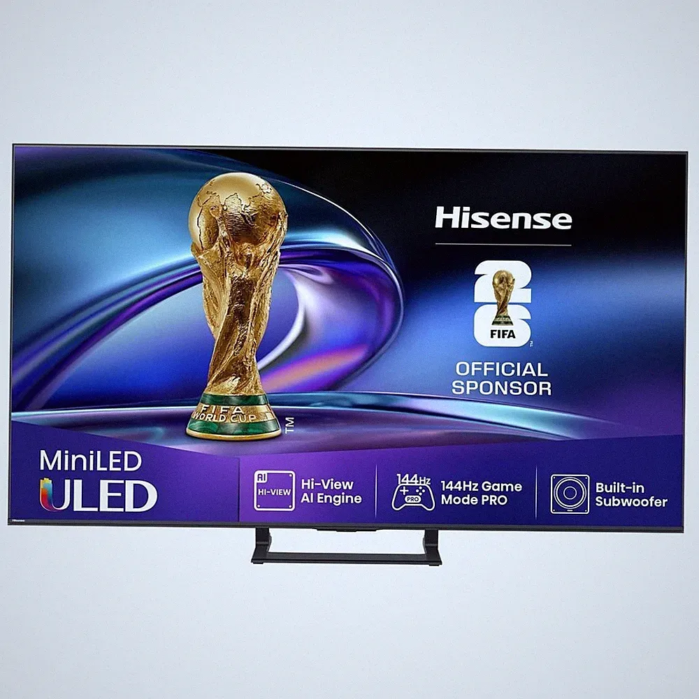 HISENSE Fernseher 75E8Q 75 Zoll 4K Ultra HD ULED Mini LED TV #2426079