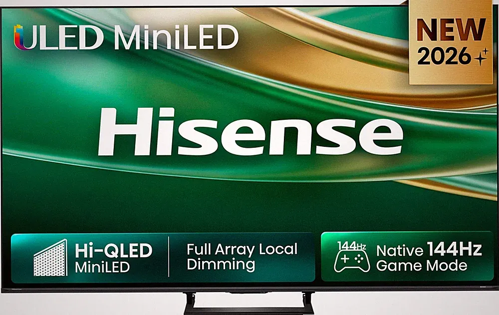HISENSE Smart-TV 65E8S 164cm/65Zoll ULED MiniLED-Fernseher 144Hz 4K UHD B-WARE