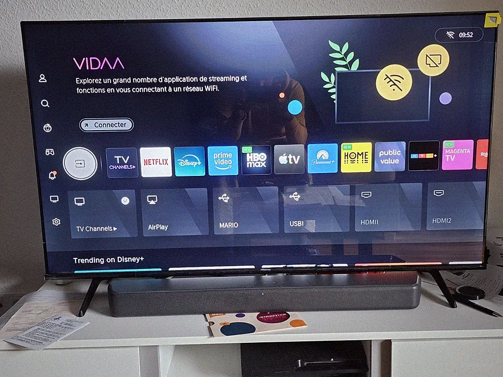 Hisense TV Fernseher 50E77NQ QLED 4K Smart 50 Zoll Dolby Atoms WLAN *B-Ware