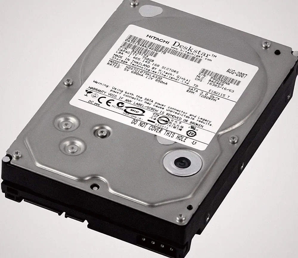HITACHI DESKSTAR 7K1000 HDS721075KLA330 750GB 7200U/min 32MB SATA II 3.5"