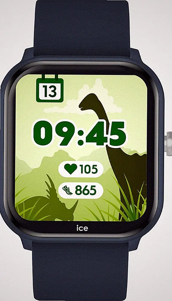 ICE-WATCH ICE smart junior 3.0 Kinder Smartwatch 1,75 Zoll AMOLED Blau