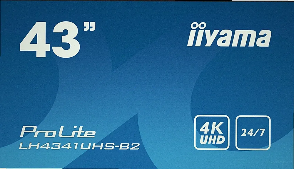 iiyama ProLite LH4341UHS-B2 43 Zoll Monitor 16:9 4K 24/7 IPS Display schwarz