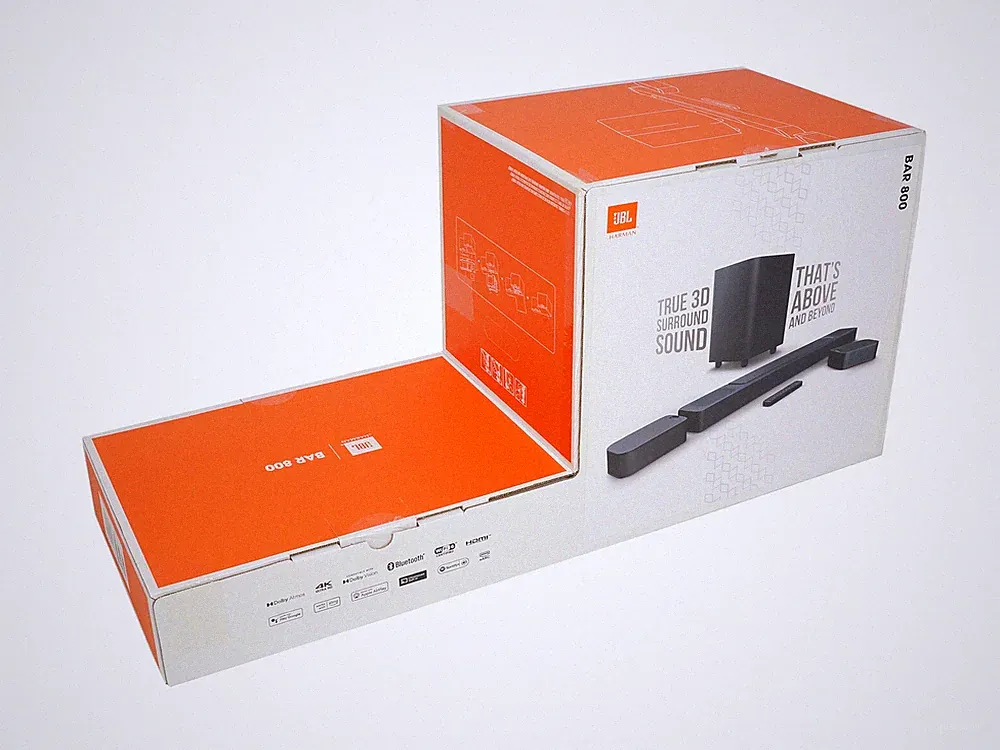 JBL Bar 800 5.1.2 Soundbar Wireless Subwoofer Rücklautsprecher HDMI WLAN B