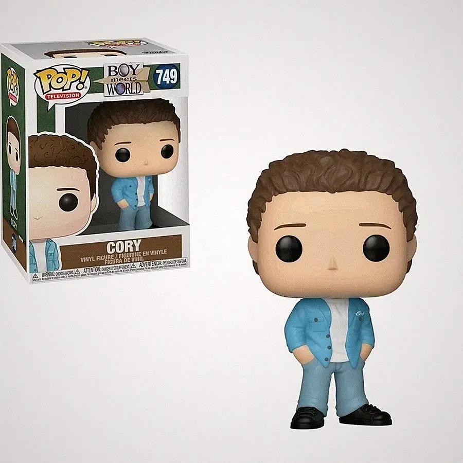 Junge Trifft World Cory 9.5cm Pop Filme Vinylfigur Funko 749 Pop Fernseher