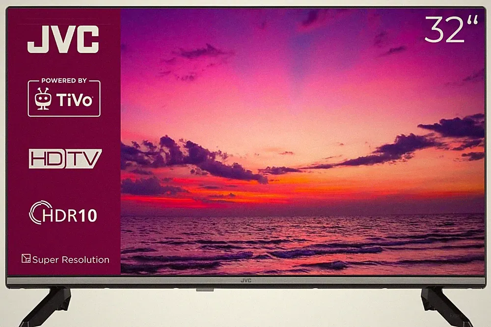 JVC 32 Zoll Fernseher LED Smart TV HD-ready HDR Triple-Tuner schwarz LT-32VH7555