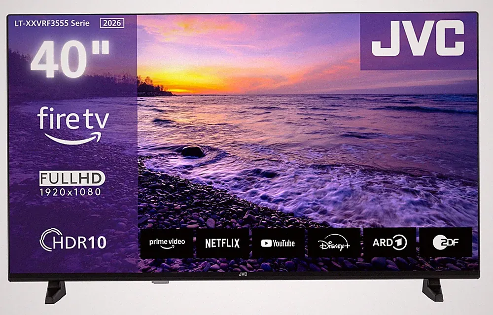JVC LT-40VRF3555 Fernseher 40 Zoll Fire TV Full HD Smart TV Alexa HDR TV 2026