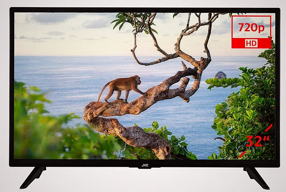 JVC LT-32VH2105 32 Zoll Fernseher HD Ready LED TV mit Triple-Tuner gebraucht