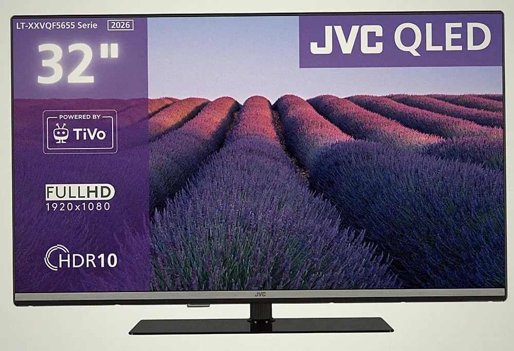 JVC LT-32VQF5655 QLED Fernseher 32 Zoll Smart TV TiVo Full HD HDR TV gebraucht