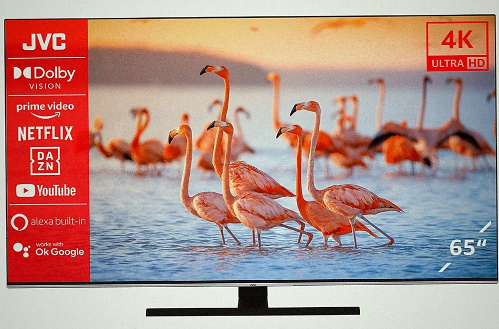 JVC LT-65VU8156 65 Zoll Fernseher (Smart TV, 4K UHD, HDR) gebraucht