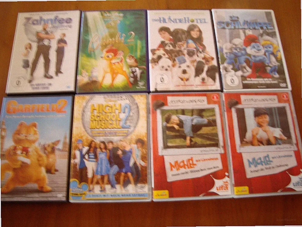 Kinder DVD Sammlung, 23 DVD's
