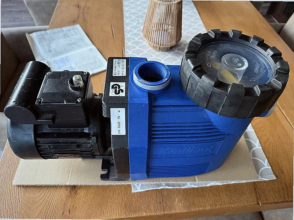 Krülland KR 150 W Umwälzpumpe 0,75 kW 230 V 25 m³/h Haarfilter CE