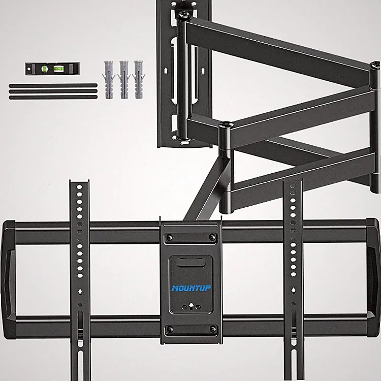 Langarm TV Wandhalterung 962 mm für 42-75 Zoll bis 45 kg, schwenkbar, neigbar