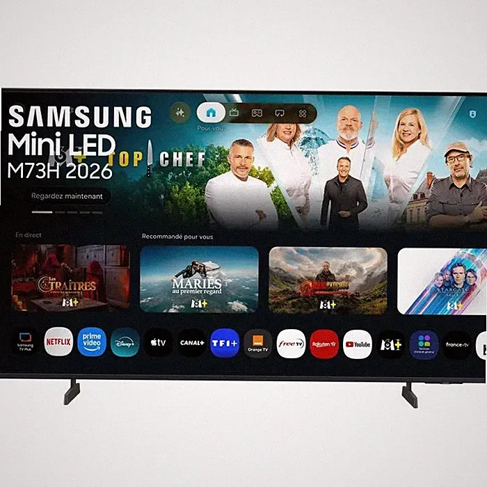 LED-Fernseher 75 Zoll 4K UHD - Samsung 75M73H - Smart TV - WLAN - 3xHDMI
