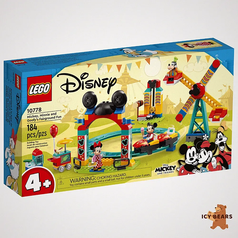 LEGO 10778 | Disney - Micky, Minnie und Goofy auf dem Jahrmarkt | Neu in OVP