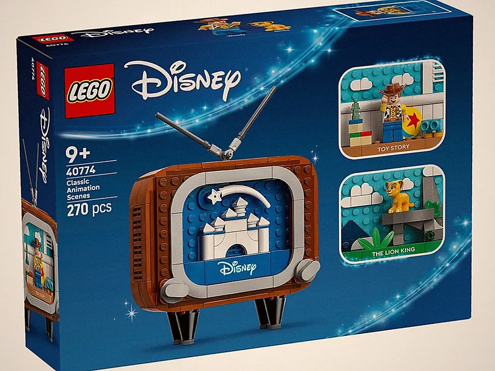 LEGO 40774 Disney Classic Szenen Fernseher Toy Story König der Löwen NEU OVP GWP