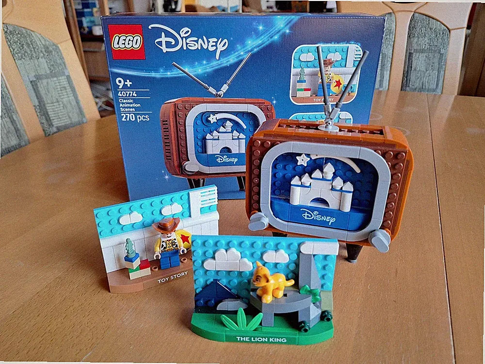 lego disney fernseher