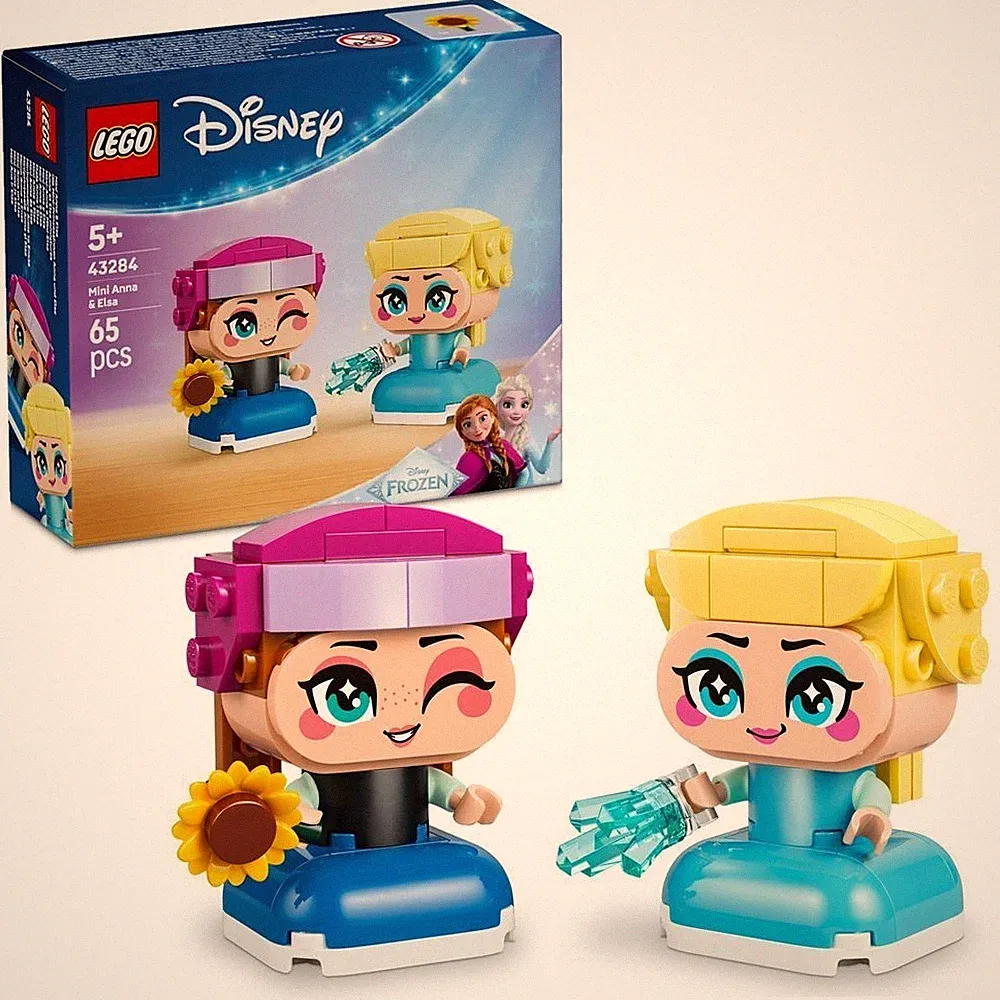 LEGO® Disney 43284 Die Mini-Prinzessinnen Anna und Elsa | NEU & OVP